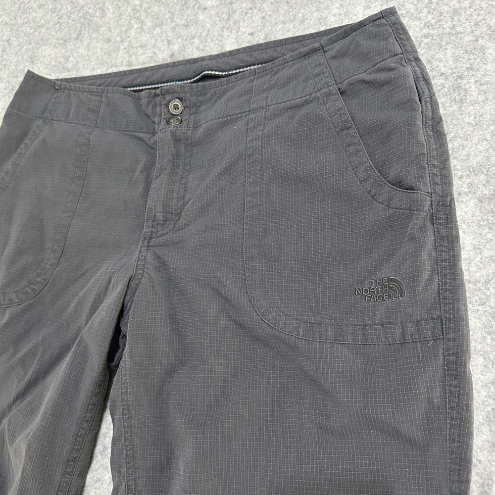 The North Face Womens Ripstop Capri Cargo Hiking Pants Size 10 Gorpcore Outdoor - Picture 3 of 11